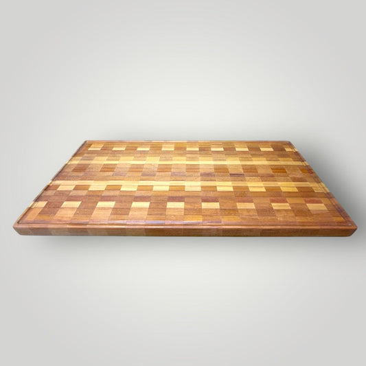 End Grain Cutting Board / Butcher's Block with Juice Groove