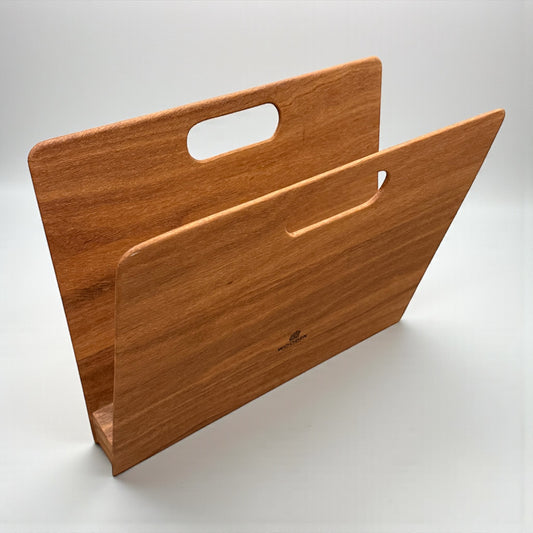 Cumaru Hardwood Magazine holder