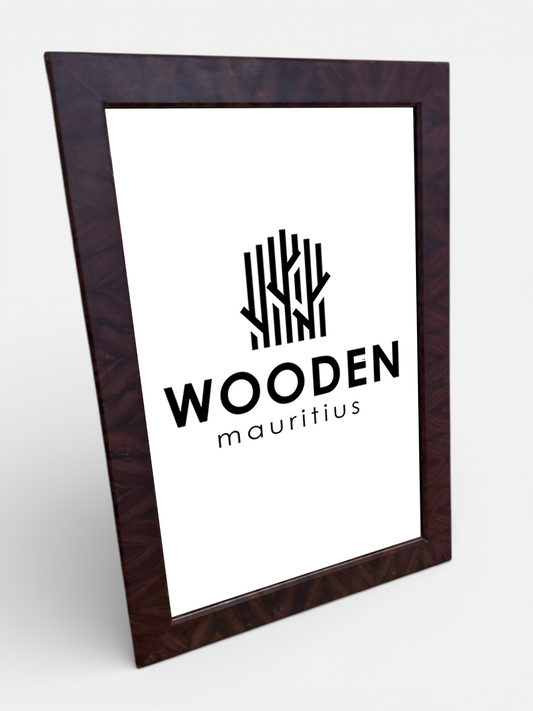 End Grain Bullet Wood Mirror